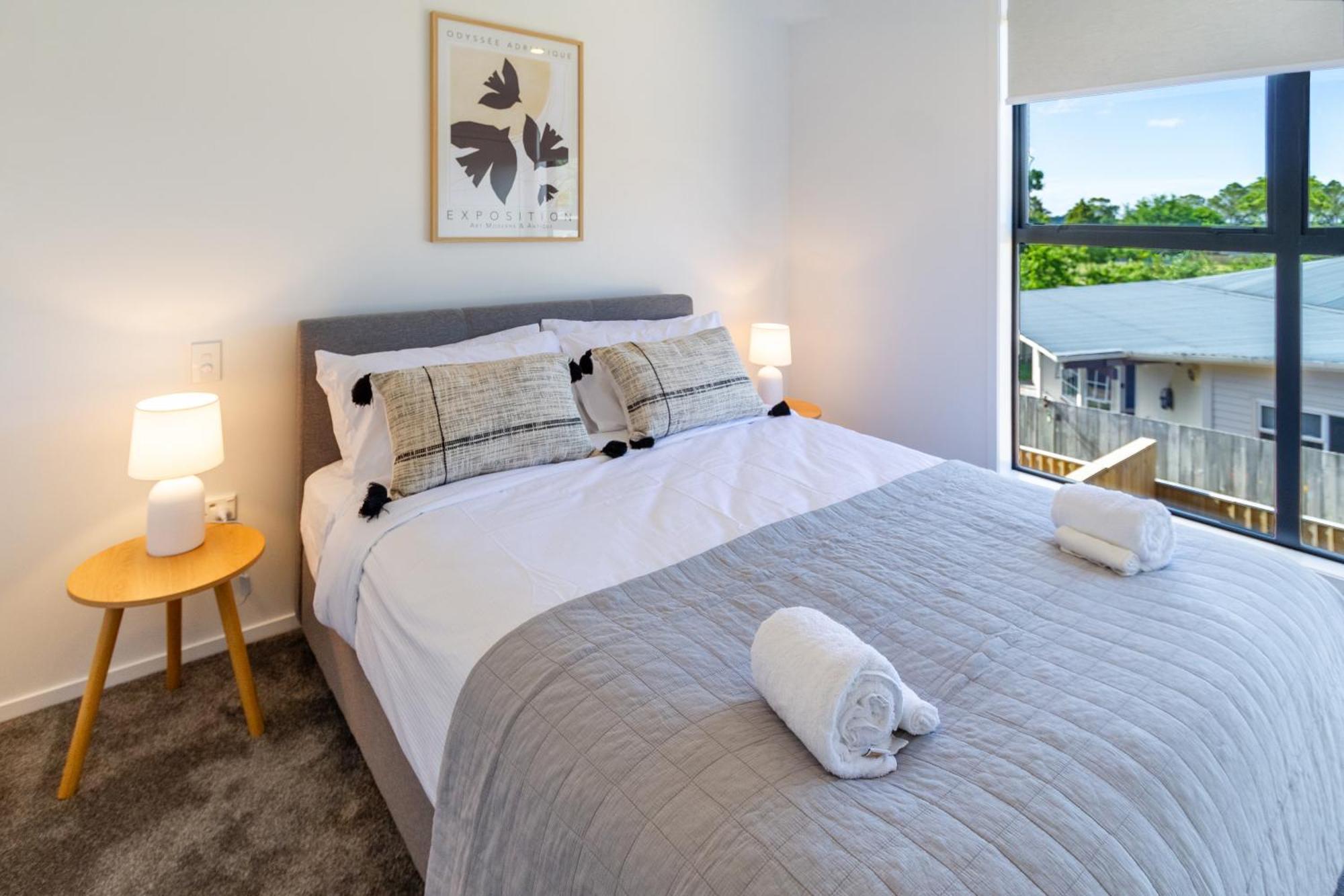 Apartamento Chic 2-Bed Gem: Trust Arena Proximity - West Akl Auckland Exterior foto